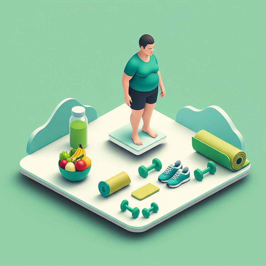 Woman exercising, finding inspiration and motivation for sustainable weight loss.