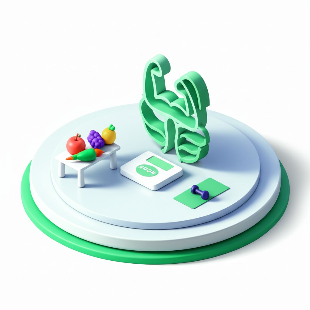 Stay motivated on diet with a strong mindset for healthy weight loss.