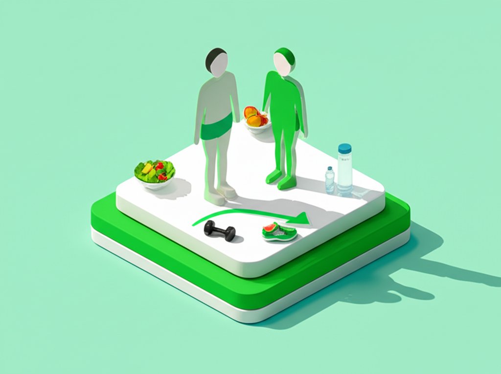 Inspirational weight loss transformation: before and after photos.