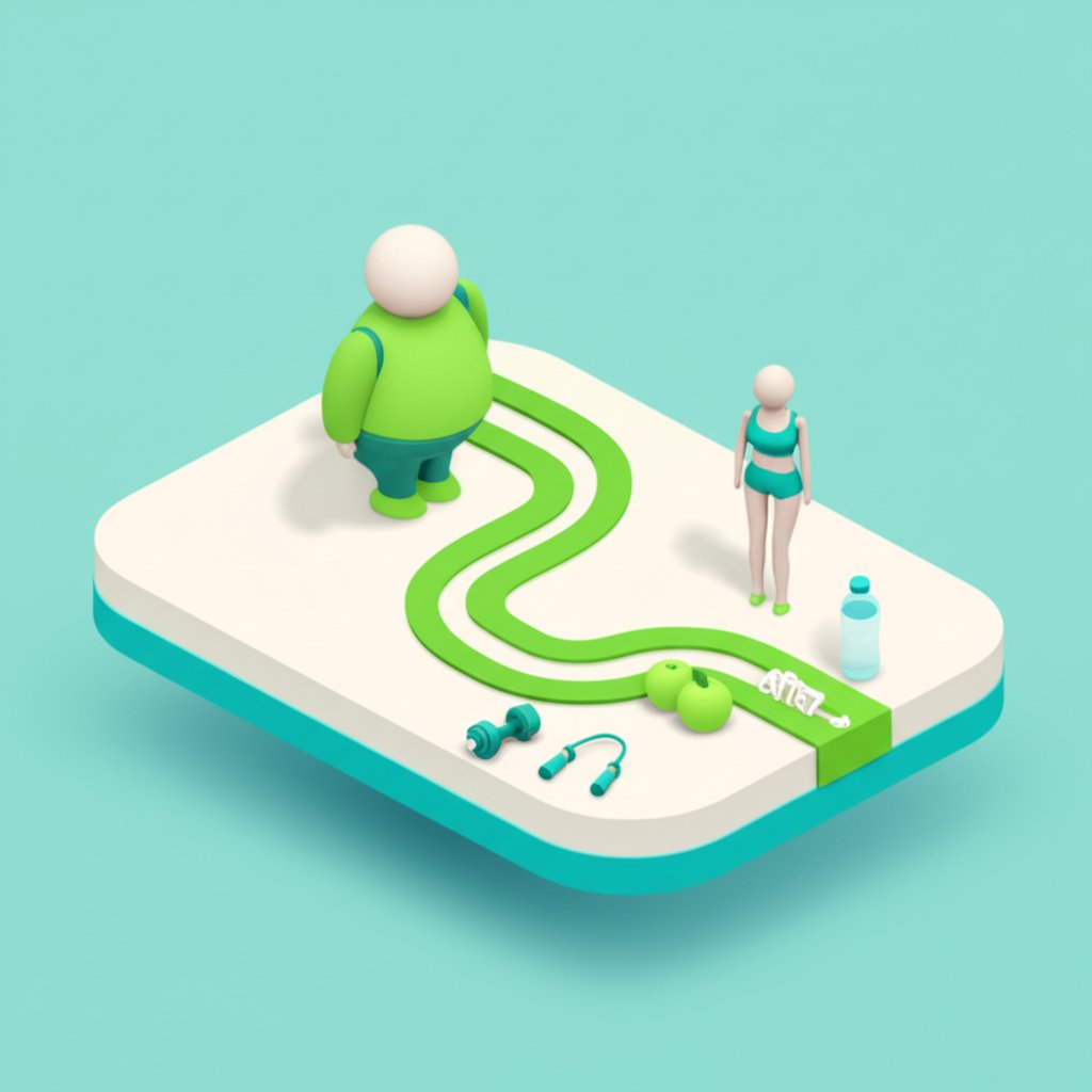 Incredible 150 lb weight loss before and after transformation photos.